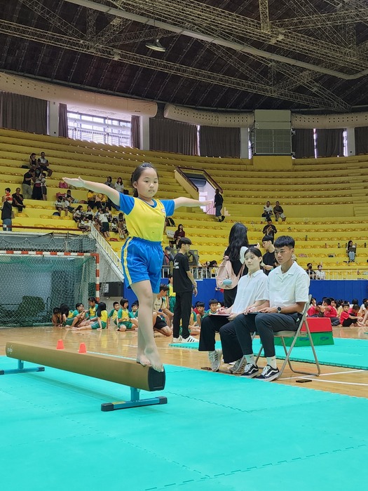 活力體操推廣交流賽上石國小榮獲佳績