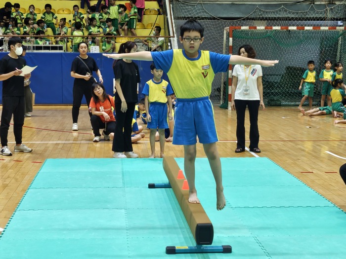 活力體操推廣交流賽上石國小榮獲佳績