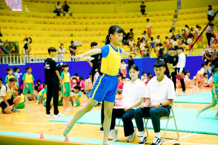 活力體操推廣交流賽上石國小榮獲佳績