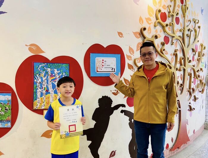 藝廊展出主題🔛生活~三年一班秉宸