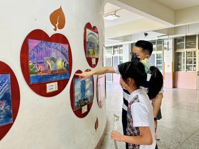 藝廊展出主題世界建築