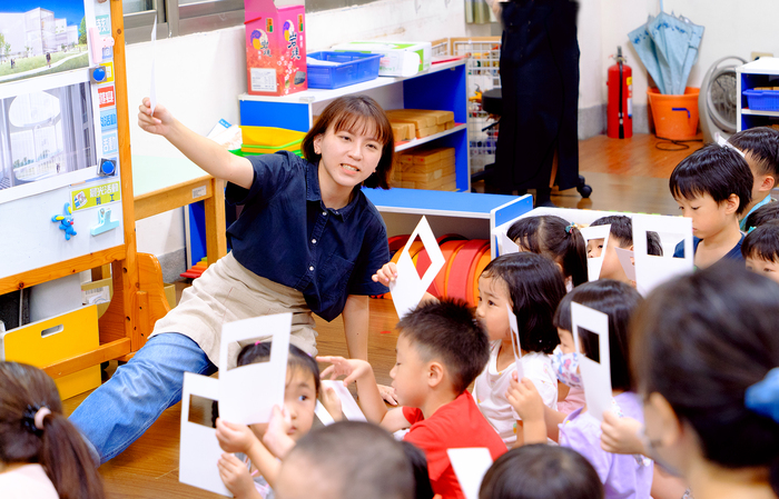 臺中綠美圖建築教育課程走進上石國小