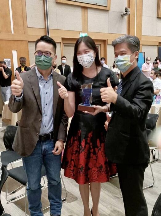 恭喜孟潔老師榮膺super教師