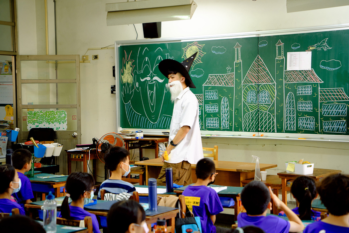 實習老師的教學演示