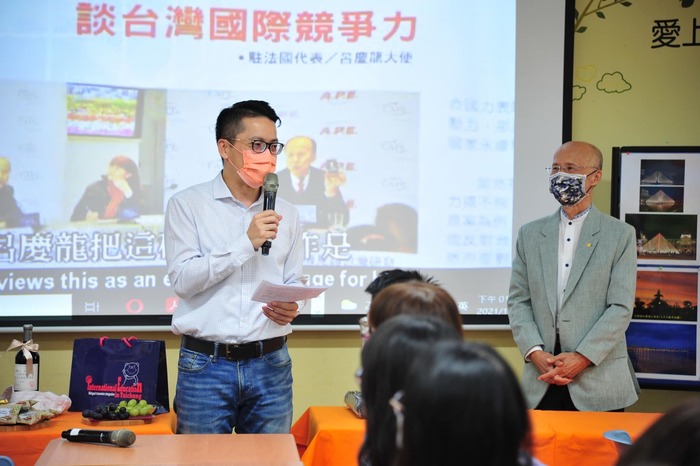 特任大使呂慶龍蒞校分享！
